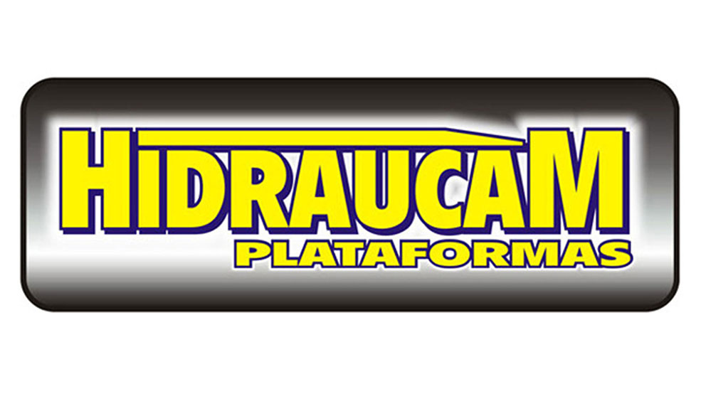 Hidraucam - Plataforma Hidráulica HIDRAUCAM Logotipo da Fabricante de Plataformas Elevatórias Hidráulicas e Eletro-Hidráulicas