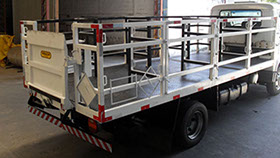 Plataforma Hidráulica Elevatória fabricada pela HIDRAUCAM