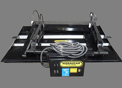Plataforma Elevatória Hidráulica fabricada pela HIDRAUCAM